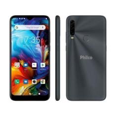 Smartphone Philco HIT P10 128GB 4G - Octa-Core 4GB 6,2” Câm. Tripla + Selfie 8MP-Unissex