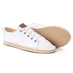 Tênis Casual Leve Confort Unissex - jfstore, Branco, 38