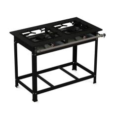 Fogão Industrial 30x30 P7 2 Bocas Alta Pressão - JL Colombo