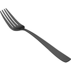 CJ 12 GARFOS DE AÇO INOX P/SOBREMESA PVD BLACK PISA
