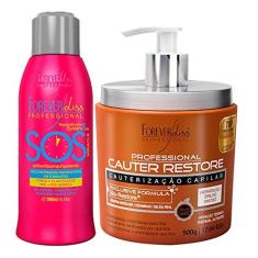 Forever Liss Cauter Restore + Sos Antiemborrachamento 300g