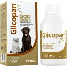 Glicopan Pet em Gotas Vetnil Suplemento Vitamínico - 125 mL