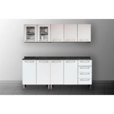 Cozinha Compacta Bertolini Evidence 4 Peças Branco