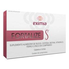 Suplemento Alimentar para Cabelos e Unhas Eximia Fortalize S, 30Un