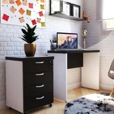 Escrivaninha Mesa Escritório 100cmx42cm 40mm - Bramov Móveis