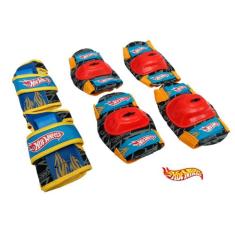Kit de Proteção Hot Wheels para Bike Skate Patins