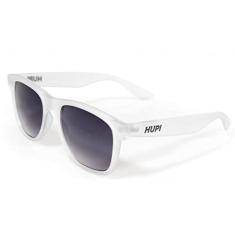 Óculos de Sol HUPI Brile Cristal Fosco Lente Degrade Unissex, Cor: Cristal