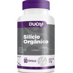 Silício Orgânico Biotina Vitaminas C E B3 B6 Zinco 60Caps