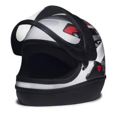 Capacete Taurus Grafic Branco tamanho 62
