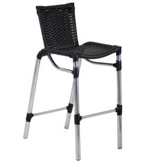 Banqueta Alumínio Fortaleza Alta Para Balcão, Cozinha e Área