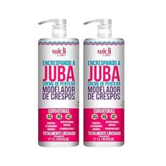 Kit 2 Encrespando a Juba Creme de Pentear 1L - Widi Care