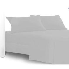 Jogo de Lençol Solteiro 2 Peças com Elástico 1,88 x 0,88 x 0,20 cm de 