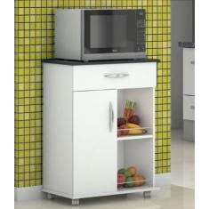 Fruteira Armário Balcão Microondas Frutas Bebedouro de Cozinha Branco 