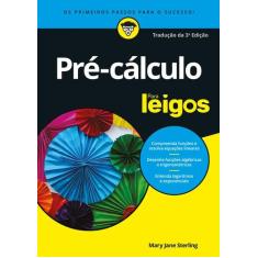 Livro - Pré-cálculo Para Leigos