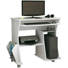 Mesa para computador 160 Branco - Artely, Branco