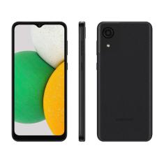 Smartphone Samsung Galaxy A03 Core 32GB Preto 4G Octa-Core 2GB Ram 6,5” Câm 8MP + Selfie 5MP