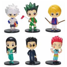 6pcs Hunter figura modelo de brinquedo