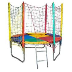 Cama Elástica 1,83m ChicoPlay Lona Colorida Nacional