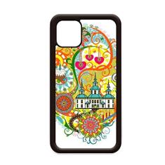 Graffiti Street Culture Temple Cake Egg para iPhone 12 Pro Max Capa para Apple Mini Mobile Case