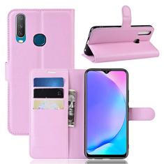 Capa para Vivo Y3 Capa flip carteira de couro para Vivo Y3 Capa de proteção de telefone A capa com design simplificado