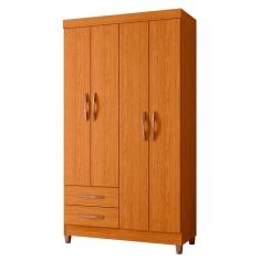 Guarda Roupa Âmbar Solteiro 4 Portas Albatroz