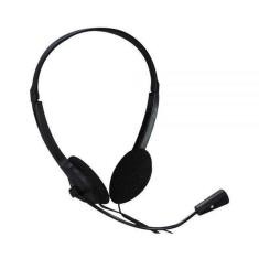 Fone De Ouvido Estéreo P2 Xc-Hs12 Microfone Preto - X-Cell