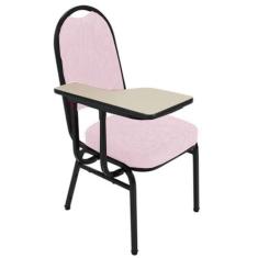 Cadeira Universitária para Auditório Linha Hotel Rosa