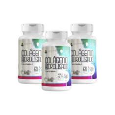 COLÁGENO HIDROLISADO COM VITAMINA C - 500mg (60 Cápsulas) +CAPS