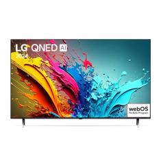 Smart TV 4K 50" LG QNED 50QNED85T Processador α8 AI Painel 120Hz Local Dimming Design Super Slim FreeSync webOS 24
