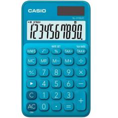 Calculadora Casio SL-310UC Azul de Bolso Pequena 10 Dígitos Visor Gran