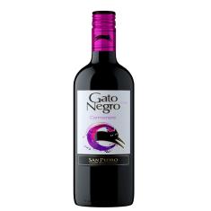 Vinho Gato Negro Carmenère Tinto Seco 750ml