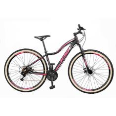 Bicicleta Aro 29 Feminina KSW MWZA 24 Marcha Freio a Disco
