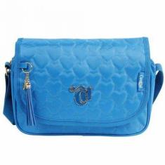 Bolsa de Ombro Capricho Love Azul 10967 DMW