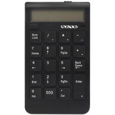 Teclado Numerico Sem Fio Satellite AK-185 - Preto
