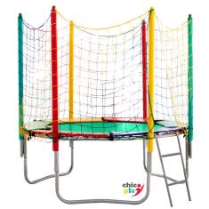 Cama Elástica 1,83m Chicoplay Lona Verde Nacional