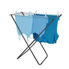 Varal de Chão Slim Preto 6215 MOR