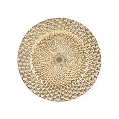 SOUSPLAT PLÁSTICO DOURADO 33cm