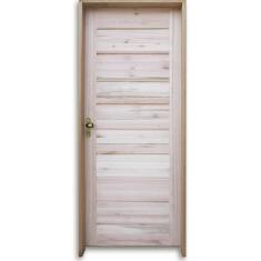 Porta de Madeira BBB Padrão Cedro 210 x 82cm