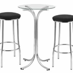 Conjunto Sala de Jantar Mesa com 2 Banquetas Luna - Criativa