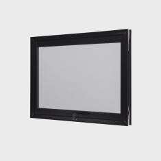 Janela de Aluminio Maxim-Ar 80x60cm Vidro Boreal Ultra Ramassol