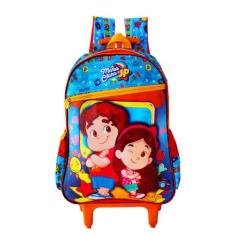 Mochila Escolar Rodinhas Maria Clara & Jp Youtubers Clio - Clio Style