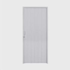 Porta Sanfonada pvc Polifort 210cmx100cm Cinza