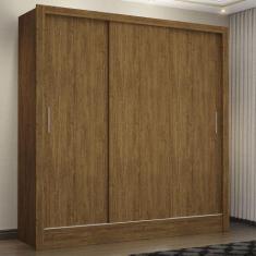 Guarda Roupa Casal Fortaleza 3 Portas Carioca Móveis, Cinamomo
