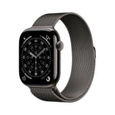 Apple Watch Series 11 GPS + Cellular - Caixa ardósia de titânio  46 mm