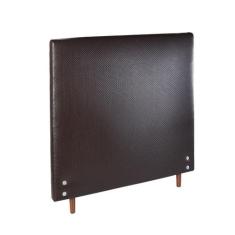 Cabeceira Estofada P/ Cama Box Solteirão 101cm Marrom Trama - BF Colch