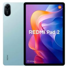 Tablet Xiaomi Redmi Pad 2 WiFi 128GB 4GB RAM Tela 11" - Verde, 128GB, 