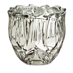 Vaso Champanhe Em Vidro Mart Dourado