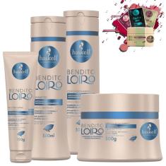 Kit Haskell Bendito Loiro Sh Cond Masc 300 Proteina 150g