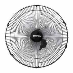 Ventilador de Parede 60 cm Preto Vitalex Bivolt Oscilante GF-120, Bivo