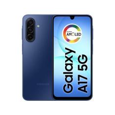 Celular Samsung Galaxy A17 5G com IA, 256GB, 8GB RAM, Câm de 50MP, Tel
